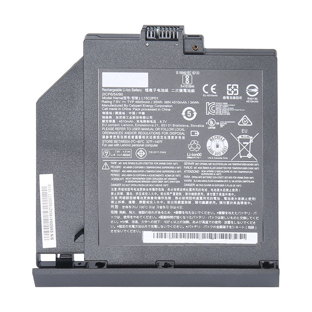 Batería para Y710-Y730a-/IdeaPad-Y710-4054-/-Y730-/-Y730-4053/lenovo-L15S2P01